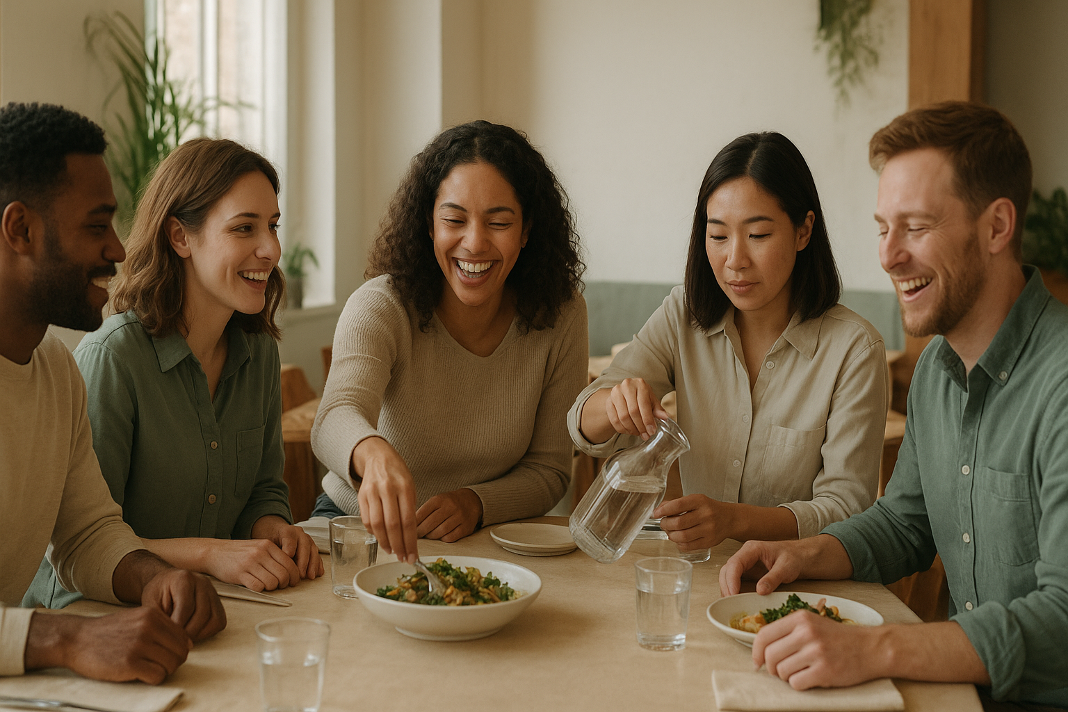 Restaurants — teams enjoying the experience